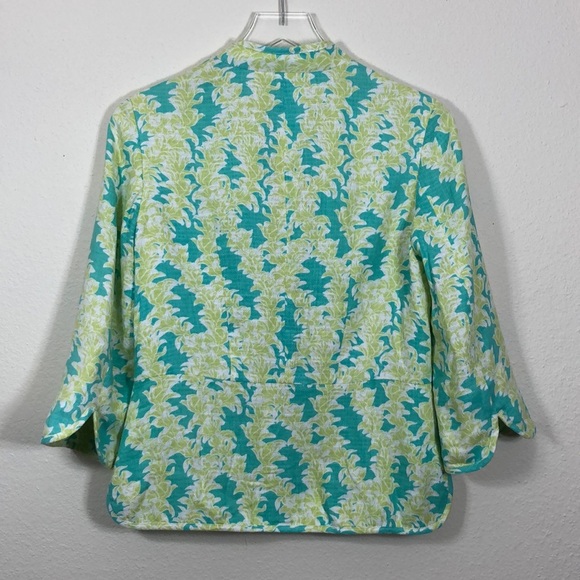 NWOT Pendleton Linen Blend Tropical Blazer XS - Picture 6 of 8
